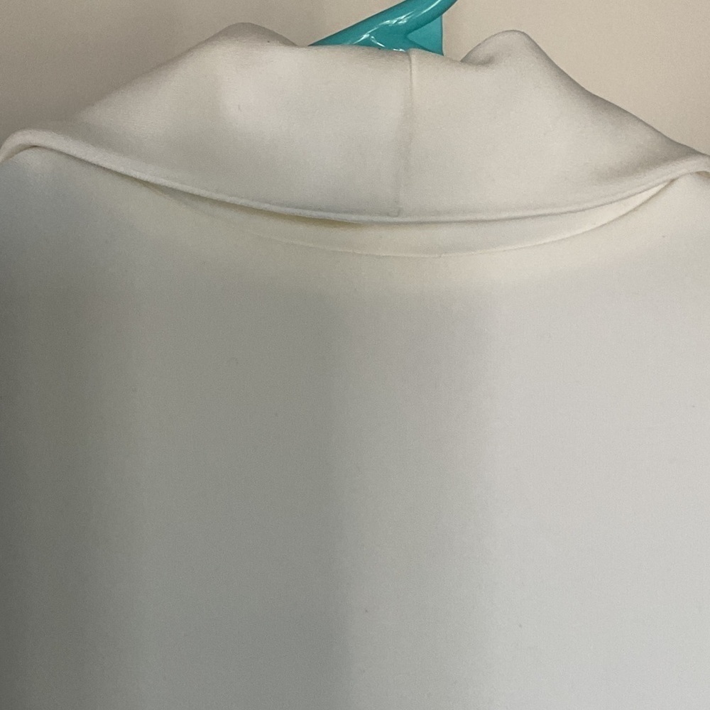 NBD WHITE BLAZER MINI DEESS SIZE XXS. DEEP V COCKTAIL COMO LA FLOR  NEW - Picture 9 of 10